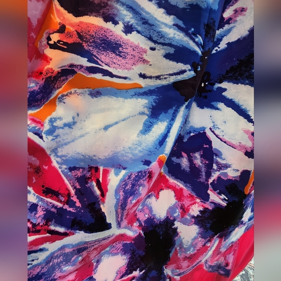 Beautiful floral maxi dress size 14 - Picture 3 of 4